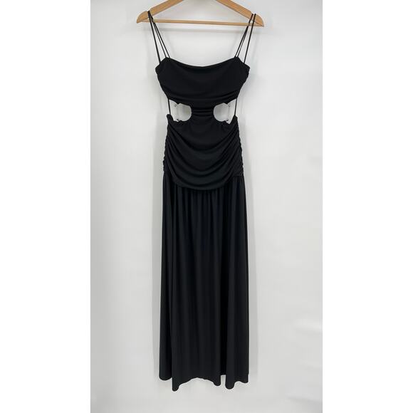 Bec + Bridge | Minx Midi Dress Black Backless Cut Out Maxi 4 - Picture 3 of 13